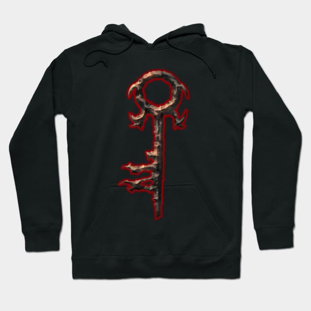 Key to Hell Hoodie by Anilia